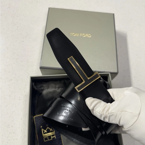 TOM FORD REVERSIBLE T ICON BELT - Picture 6 of 6